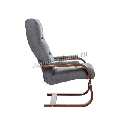 Кресло для отдыха Leset Оскар (Орех/Ткань Малмо 95)