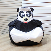 Кресло-мешок Панда (Черный/Белый)