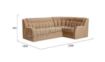 Угловой диван-кровать Блистер 2 ДУ (2 кат.)